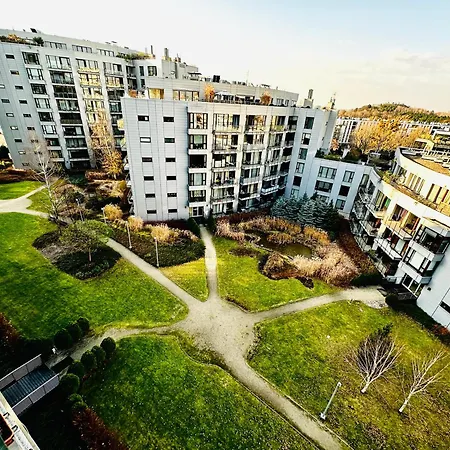 Apartmán Secretface Penthouse Grójecka 120m2 Z Tarasem 40m2 *
