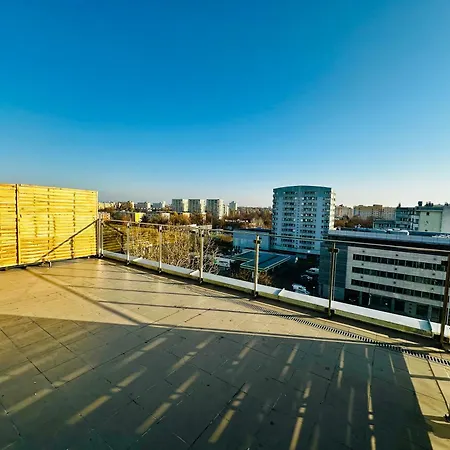 Secretface Penthouse Grójecka 120m2 Z Tarasem 40m2 Apartmán *